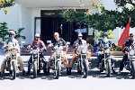 Outside the hotel - Vietnam by Motorbike